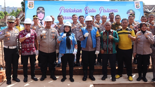 Eva Dwiana Support Penuh Polresta Bandar Lampung dengan Gedung Baru