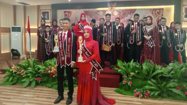 Remaja Cantik Amirah Aqilah Zahra Bersinar di Inagurasi Putra Putri Sumatera Selatan 2025