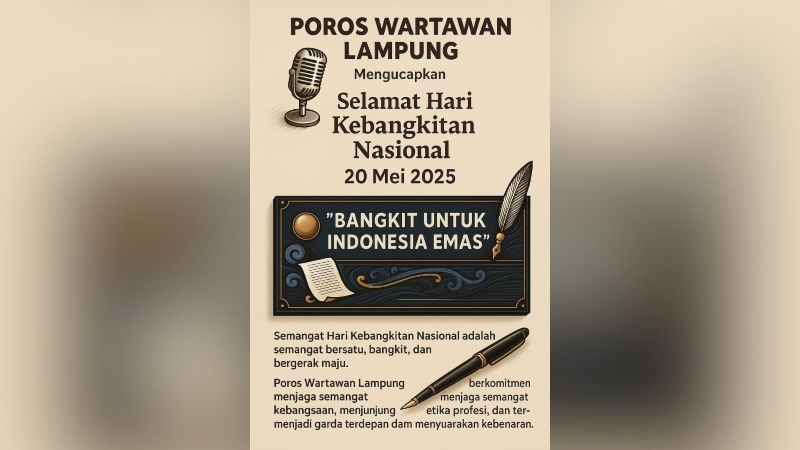 Makna Harkitnas 2025 bagi Wartawan dan Bangsa