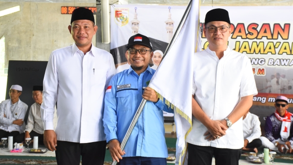 146 Calon Jamaah Haji Tubaba Dilepas, Bupati Ingatkan Jaga Kesehatan di Tanah Suci
