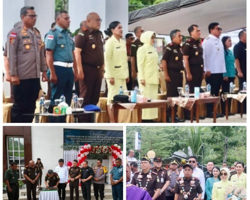 Kantor Kejaksaan Tahuna Resmikan Gedung Baru, Janjikan Pelayanan Publik Lebih Prima