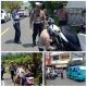 Satlantas Polres Sangihe Gencar Razia Knalpot Brong di Tahuna
