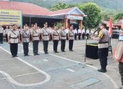 Empat Perwira Polres Sangihe Rotasi Jabatan, Kapolres Tekankan Integritas