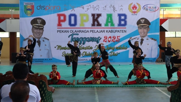Kapolres Tanggamus Dukung Penuh Pembinaan Atlet Muda di POPKAB 2025