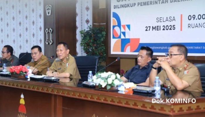 Tingkatkan Profesionalisme, Satpol PP Tulang Bawang Ikuti Pembinaan Penegakan Perda