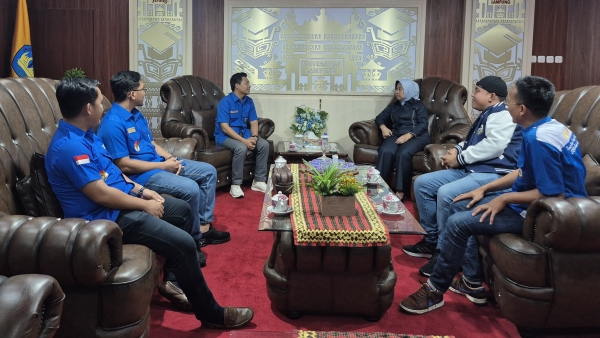 KNPI Bandar Lampung dan Unila Jalin Sinergi untuk Pemberdayaan Pemuda dan Gerakan Kota Hijau