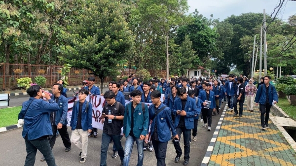 Aliansi FEB Menggugat, Dekanat Unila Abaikan Kekerasan Ormawa