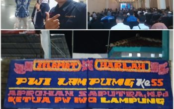 IWO Lampung Hadiri HUT ke-55 PWI, Bahas Peran Pers dalam Ketahanan Pangan