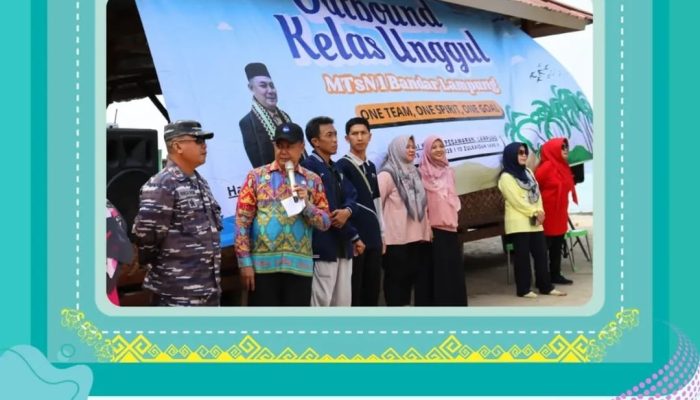 MTsN 1 Bandar Lampung Gelar Outbond untuk Siswa Kelas Unggul di Pantai Clara