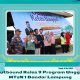 Kepala MTsN 1 Bandar Lampung, Hartawan, secara resmi membuka kegiatan Outbound Kelas 9 Program Unggul di Pantai Clara, Kamis (8/5/2025).