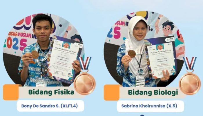 MAN 1 Bandar Lampung Raih Dua Medali Perunggu di KOSSMI 2025