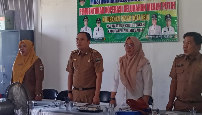 Dorong Kemandirian Ekonomi, Kelurahan Pasar Kota Gelar Musdesus Pembentukan Kopdeskel Merah Putih