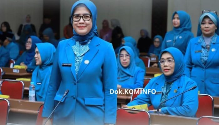 Herlinawati Qudrotul Hadiri Rakorda TP PKK Provinsi Lampung 2025