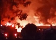 Lagi, Gudang BBM Ilegal Meledak Di Lampung