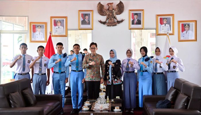 Bupati Egi Beri Semangat Calon Paskibraka Lampung Selatan Jelang Seleksi Provinsi