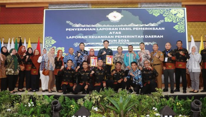 Lampung Selatan Raih WTP Kesembilan Kali Berturut-turut dari BPK