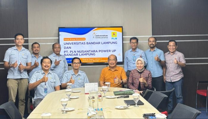PLN Nusantara Power UP Bandar Lampung Gelar FGD dengan UBL, Bahas Tantangan Operasional Pembangkit
