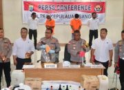 Polres Sangihe Ungkap Kasus Miras Ribuan Liter hingga Penganiayaan