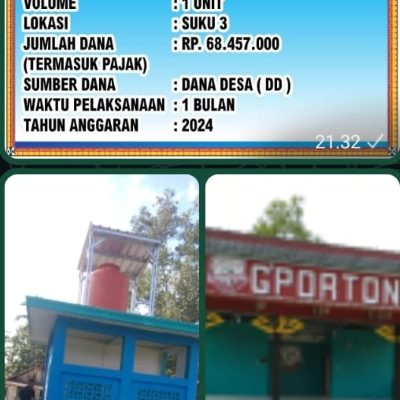 Miris! Dana Desa Diduga Disalahgunakan: Tribun dan Sumur Bor di Toto Katon Retak dan Bermasalah