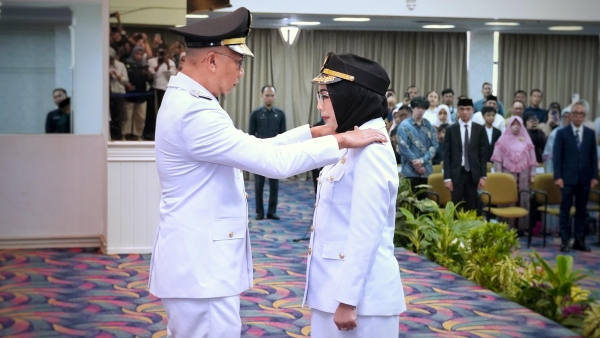 Ayu Asalasiyah Resmi Jabat Bupati Way Kanan