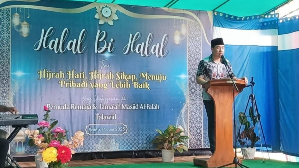 Bupati Sangihe Gaungkan Toleransi di Halal Bihalal Talawid