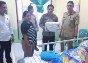 Rayakan HUT ke-79 Bhayangkara, Polsek Manganitu Selatan Beri Bantuan ke Warga Kurang Mampu
