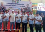 Bupati Hadiri Pembukaan Turnamen Badminton Kapolres Tanggamus Cup 2025