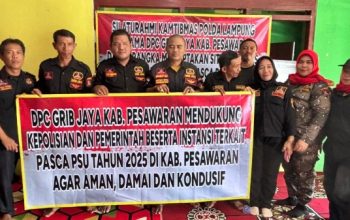 GRIB Pesawaran Ajak Masyarakat Jaga Kamtibmas Usai PSU 2025