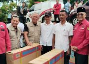 Kepala Baguna PDIP Salurkan Bantuan Kursi Roda di Pringsewu dalam Rangka Bulan Bakti Bung Karno