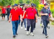DPC PDIP Sangihe Gelar Jalan Sehat Meriahkan Bulan Bung Karno
