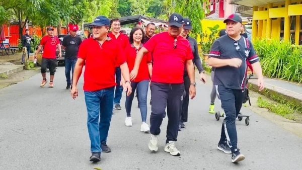DPC PDIP Sangihe Gelar Jalan Sehat Meriahkan Bulan Bung Karno