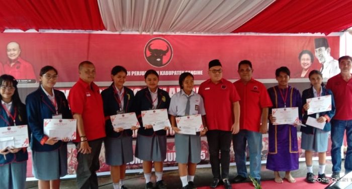 Semangat Bung Karno Mengaung di Sangihe, 7 Siswa Berkompetisi Pidato