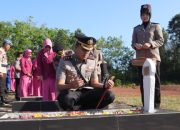 Polres Banyuasin Ziarah Makam Pahlawan, Hormati Jasa Pahlawan Jelang Hari Bhayangkara ke-79
