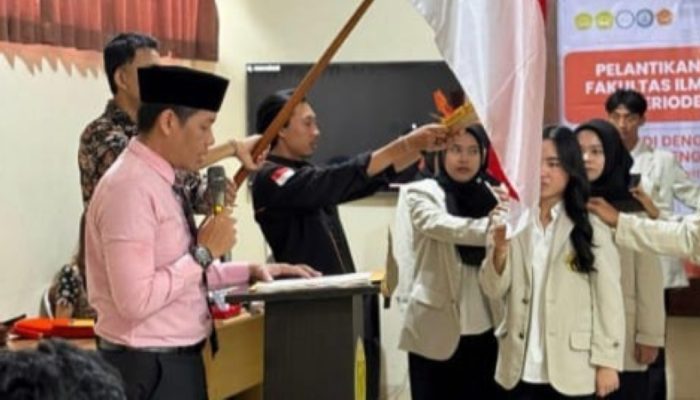 Luthfiyya Resmi Dilantik Jadi Gubernur BEM FISIP UNISAB, Bertekad Besarkan Universitas