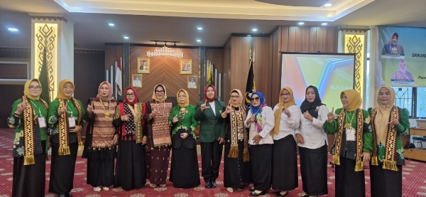 Nurhasanah Ajak Srikandi TP Sriwijaya Lampung Solid dan Kompak untuk Kemajuan Organisasi