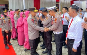 Kapolda Lampung Kunjungi Polres Pesisir Barat, Tekankan Pelayanan Humanis