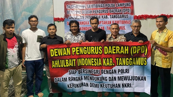 DPD Ahlulbait Indonesia Tanggamus Kolaborasi dengan Polri Tangkal Radikalisme