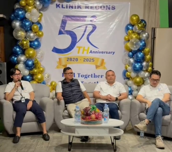 Klinik Recons Rayakan HUT Ke-5, Luncurkan Terapi Canggih HVLA