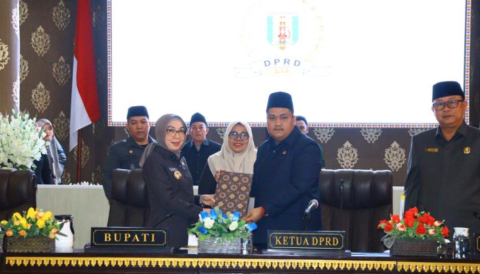 Bupati Way Kanan Sampaikan Raperda Pertanggungjawaban Pelaksanaan APBD 2024