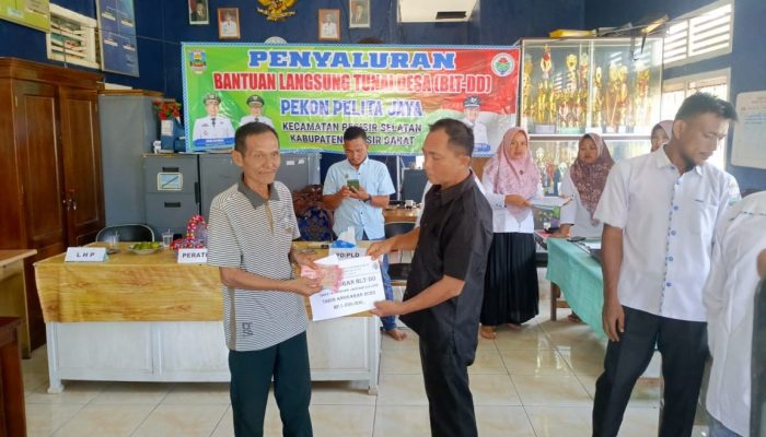Pemerintah Pekon Pelita Jaya Salurkan BLT-DD Tahap I dan II Tahun 2025