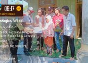 Pemerintah Pekon Way Nukak Salurkan BLT-DD Tahap I Tahun 2025 kepada 10 KPM