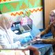 Plt. Bupati Way Kanan, Ayu Asalasiyah, S.Ked., menjalani pemeriksaan kesehatan dalam rangka Program Cek Kesehatan Gratis (CKG) di UPT Puskesmas Blambangan Umpu, Senin (05/05/2025).