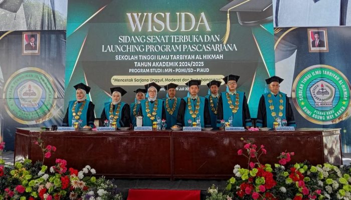 Gelar Wisuda ke-V, STIT Al Hikmah Resmikan S-2 Manajemen Pendidikan Islam