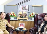 Wali Kota Bandar Lampung, Hj. Eva Dwiana, melakukan audiensi dengan Direktur Jenderal Bina Keuangan Daerah Kementerian Dalam Negeri RI, Dr. Drs. Agus Fatoni, M.Si., di Jakarta, Senin (30/6/2025).