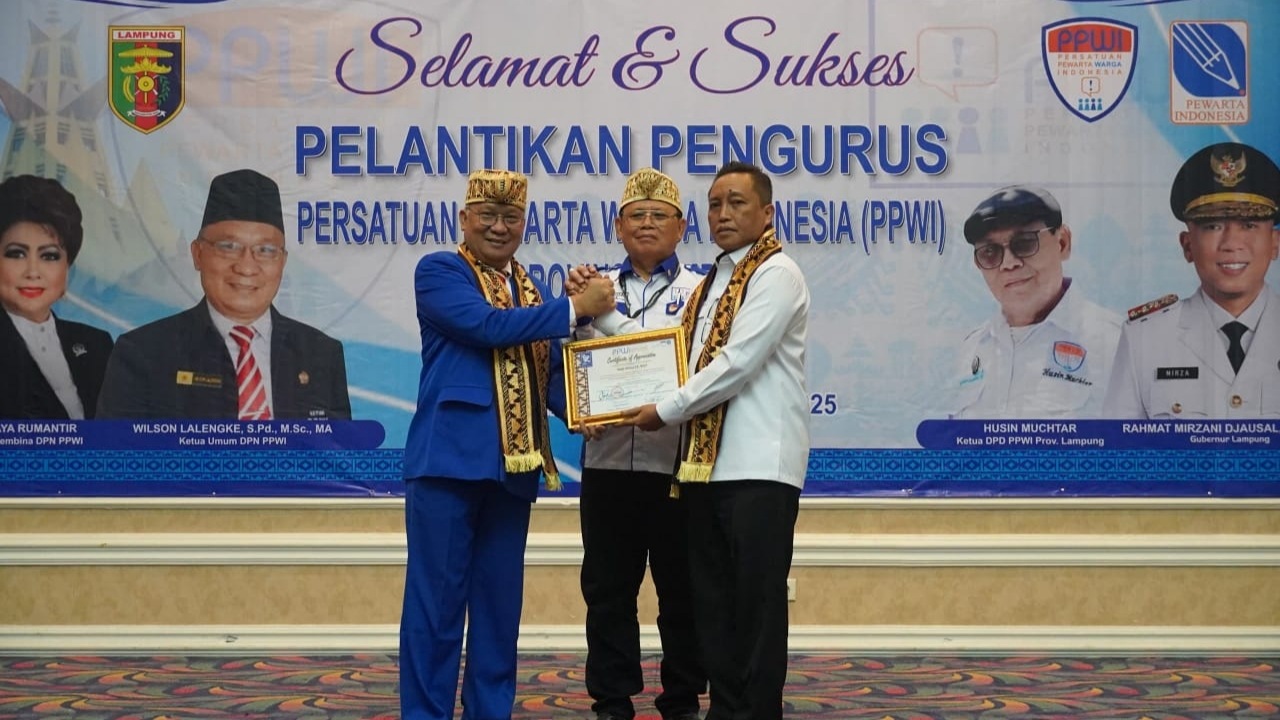 Hadapi Era Digital, Pemprov Lampung Gandeng PPWI Tingkatkan Literasi