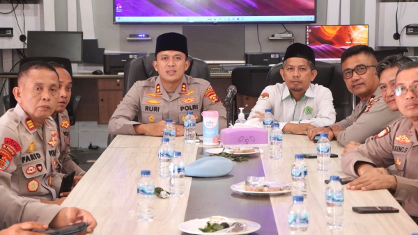 Sambut Hari Bhayangkara ke-79, Polres Banyuasin Gelar Doa Bersama Lintas Agama