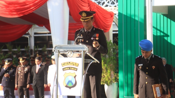 Kapolres Probolinggo Kota Tekankan Pelayanan Prima di Hari Bhayangkara ke-79