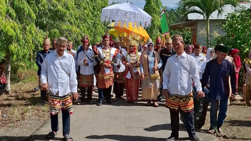 Pekon Sukajaya Meriahkan HUT ke-14 dengan Pangan Balak, Lestarikan Budaya Lokal