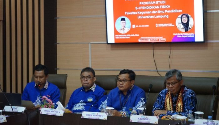LAMDIK Asesmen Lapangan Prodi Pendidikan Fisika Unila