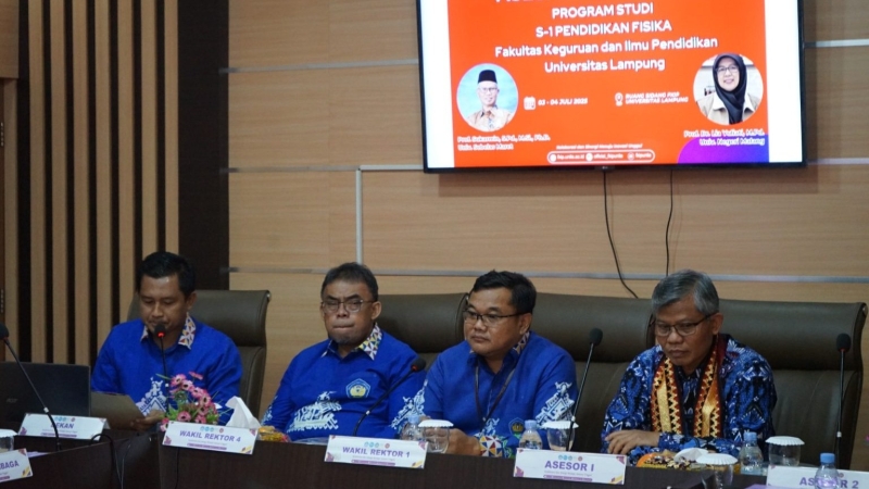 LAMDIK Asesmen Lapangan Prodi Pendidikan Fisika Unila